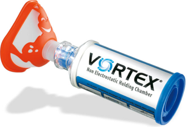 C�mara Espaciadora VORTEX� de PARI Mascarilla Ni�o - F�lix Frog